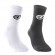 2 Paires de Chaussettes Bullpadel Noir/Blanc