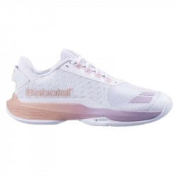Chaussure Femme Babolat Jet Tere 2 Premium Toutes Surfaces Blanc