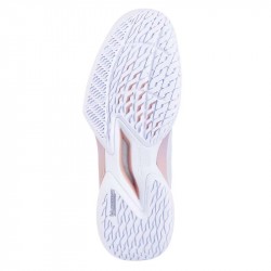 Promo Chaussure Femme Babolat Jet Tere 2  Premium Toutes Surfaces Blanc