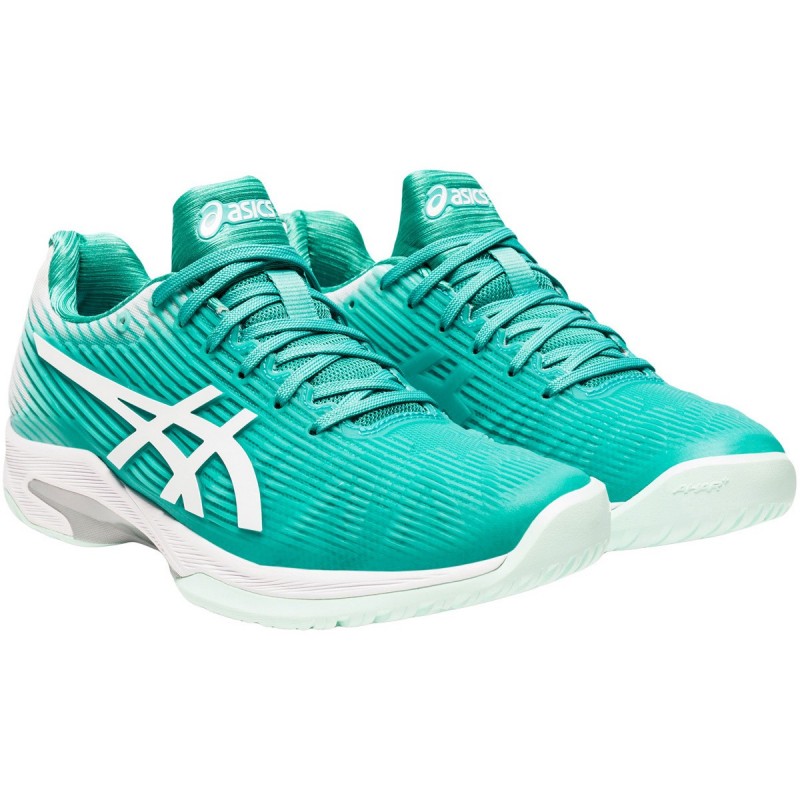 basket asics femme fluo