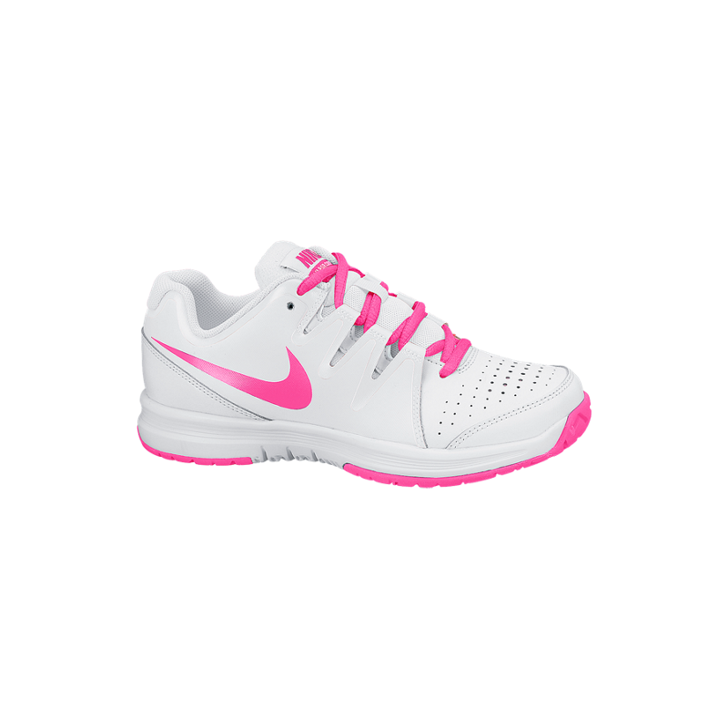 Chaussure Junior Nike Vapor Court Blanc/Rose