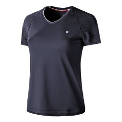 Tee Shirt Femme Fila Johanna Bleu Marine