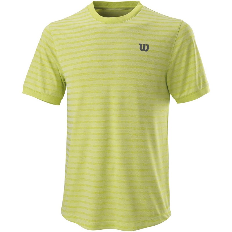 Tee Shirt Wilson Stripe Crew Vert Tee Shirt Wilson Stripe Crew Vert