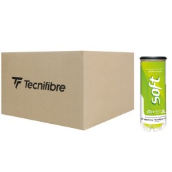 Carton de 36 Tubes de 4 Balles Tecnifibre Soft