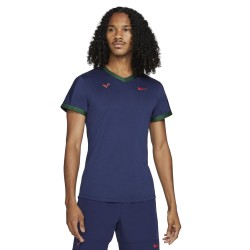 Tee Shirt NikeCourt Dri-FIT ADV Rafa Bleu Marine
