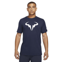 Tee Shirt NikeCourt Dri-FIT Rafa Bleu Marine