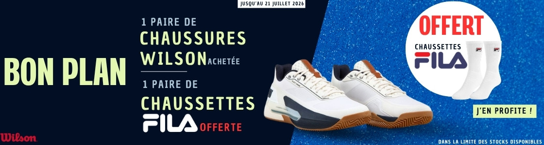 Bon plan chaussures Wilson