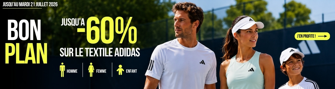 Bon plan textile Adidas