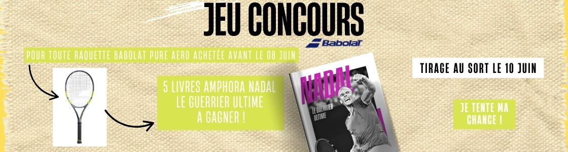 Jeu concours Livre Nadal a gagner