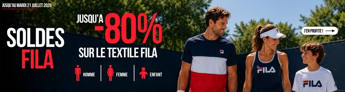 Soldes textile Fila