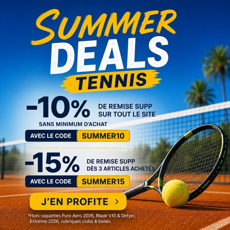 Summer deals tennis
