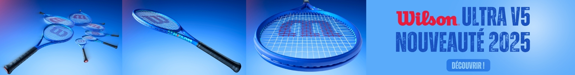 Nouveauté Raquettes Wilson Ultra V5 2025
