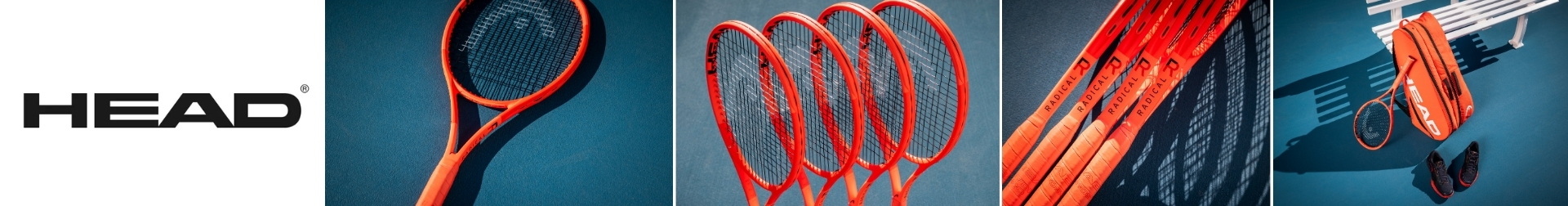 Raquettes de la gamme Head Radical