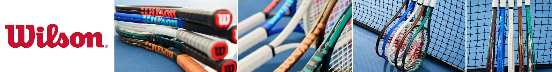 Raquettes de tennis de la marque Wilson