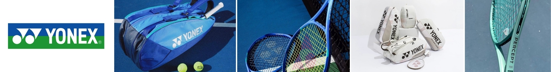 Gammes de raquettes et sacs Yonex